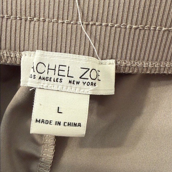 Rachel Zoe Elegant taupe jogger Pants - Picture 6 of 6